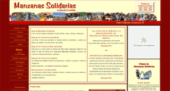 Desktop Screenshot of manzanas-solidarias.org